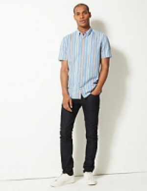 Pure Cotton Striped Shirt