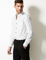 Marks and Spencer  Bee Print Shirt with Pocket