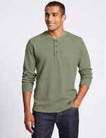 Marks and Spencer  Slim Fit Pure Cotton Textured Top