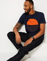 Marks and Spencer  Pure Cotton Printed T-Shirt