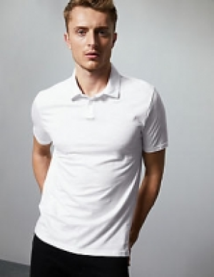 Supima® Cotton Slim Fit Polo Shirt