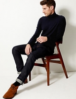 Marks and Spencer  Pure Extra Fine Merino Roll Neck Jumper