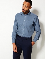 Marks and Spencer  Cotton Rich Regular Fit Shirt