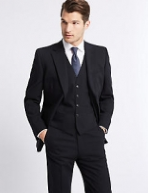 Navy Regular Fit 3 Piece Suit