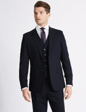 Navy Slim Fit 3 Piece Suit