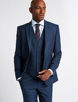 Marks and Spencer  Indigo Tailored Fit 3 Piece Suit