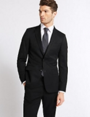 Big & Tall Charcoal Slim Fit Suit