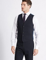 Marks and Spencer  Navy Slim Fit Waistcoat