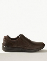 Marks and Spencer  Leather Slip-on Trainers