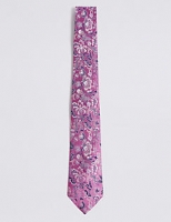 Marks and Spencer  Pure Silk Oriental Floral Tie