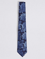 Marks and Spencer  Pure Silk Floral Tie