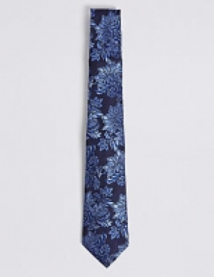 Pure Silk Floral Tie