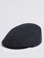 Marks and Spencer  Wool Blend Flat Cap with Stormwear