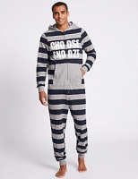 Marks and Spencer  Pure Cotton Striped Onesie