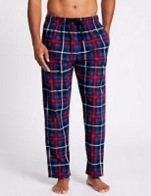 Checked Long Pyjama Bottoms