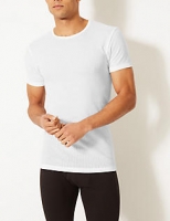 Marks and Spencer  2 Pack Pure Cotton Short Sleeve Vests