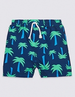 Marks and Spencer  Palm Print Swim Shorts