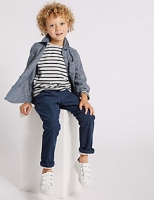 Marks and Spencer  Cotton Cord Trousers with Stretch (3 Months - 7 Years)