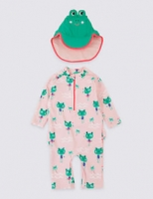 Swimsuit Set with Sun Smart UPF50+ (3 Months - 7 Years) 24.00 €