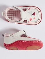 Marks and Spencer  Baby Leather Riptape Bunny Shoes