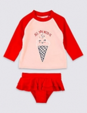 Swimsuit Set with Sun Smart UPF50+ (3 Months - 7 Years) 19.00 €