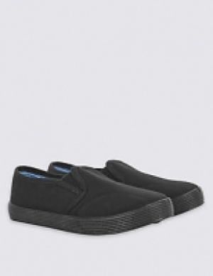 Kids Slip-on Plimsolls (7 Small - 4 Large)