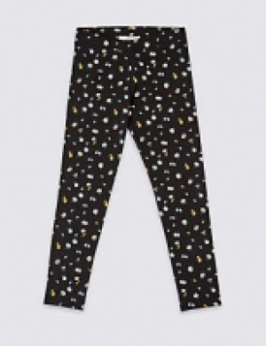 Cotton Rich Leggings with Stretch (3-16 Years)