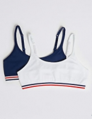 2 Pack Seamfree Cropped Tops (6-16 Years) 9.50 €
