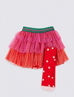 Marks and Spencer  Tutu Skirt with Tights (3 Months - 7 Years)