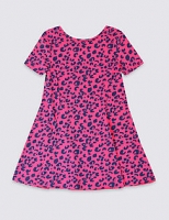 Marks and Spencer  Cotton Dress with Stretch (3-16 Years)