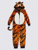 Marks and Spencer  Tiger Fleece Onesie (1-16 Years)