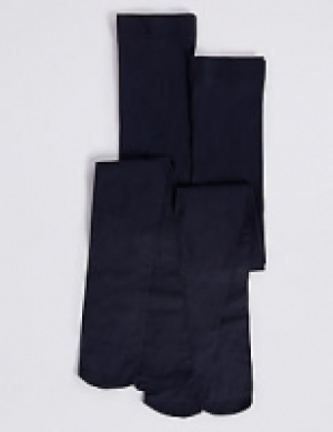 2 Pairs of Tights 100 Denier with Freshfeet