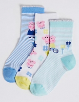 Marks and Spencer  3 Pairs of Peppa Pig Socks