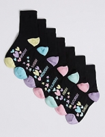 Marks and Spencer  7 Pairs of Cotton Rich Socks