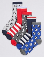 Marks and Spencer  5 Pairs of Football Sport Socks