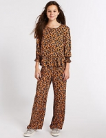 Marks and Spencer  Animal Printed Trousers (3-16 Years)