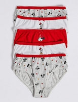 Marks and Spencer  5 Pack Minnie Mouse Pure Cotton Briefs (18 Months - 12 Years