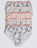 Marks and Spencer  5 Pack Pure Cotton Disney Characters Briefs (18 Months - 12 