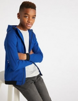 Zipped Through Hooded Top (3-16 Years)