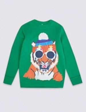 Cotton Rich Sweatshirt (3-16 Years)