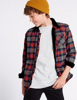 Marks and Spencer  Cotton Rich Shirt (3-16 Years)