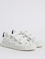 Marks and Spencer  Kids Embroidered Fashion Trainers (5 Small - 12 Small)