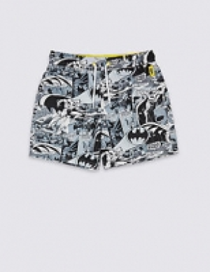 Batman Swim Shorts with Sun Safe UPF50+ (3-16 Years)
