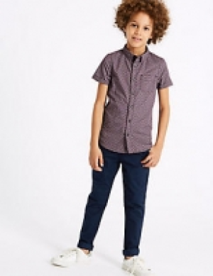 PLUS Cotton Chinos with Stretch (3-16 Years)