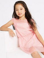 Marks and Spencer  Frill Sleeve Dress (3-16 Years)