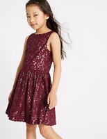Marks and Spencer  Cotton Rich Lace Dress (3-16 Years)