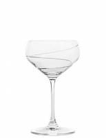 Marks and Spencer  Swirl Set of 4 Champagne Coupes