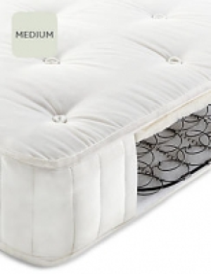 Marks and Spencer  Natural 325 Wool Open Coil Mattress