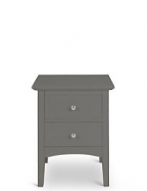 Marks and Spencer  Hastings Bedside Dark Grey