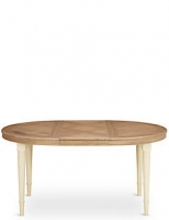 Marks and Spencer  Greenwich Oval Extending Dining Table